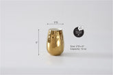 Wine Tumbler - Gold
